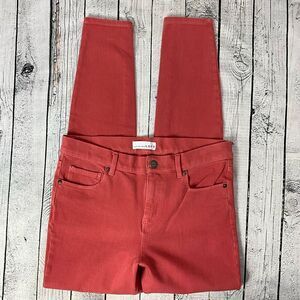 LOFT Pink Denim Jeggings